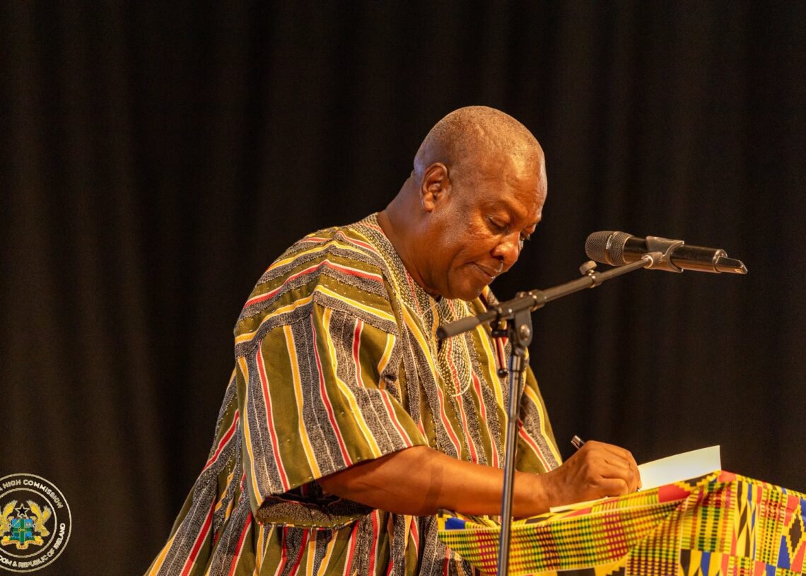 President Mahama Attributes High Mineral Gains to Legal Reforms
