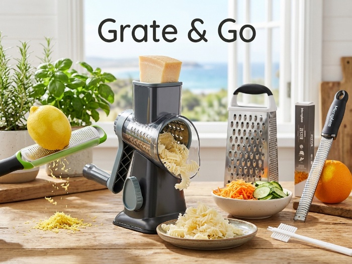 The Great Grate-Off: 5 Kitchen Tools That Slice, Shred, and Zest Like Pros