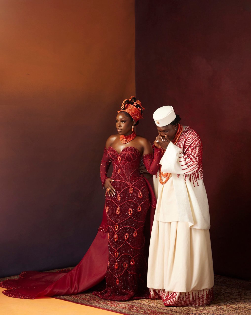 Davita and Zlatan Are Kicking Off Their Forever in Style! See Their Lovely Wedding Photos