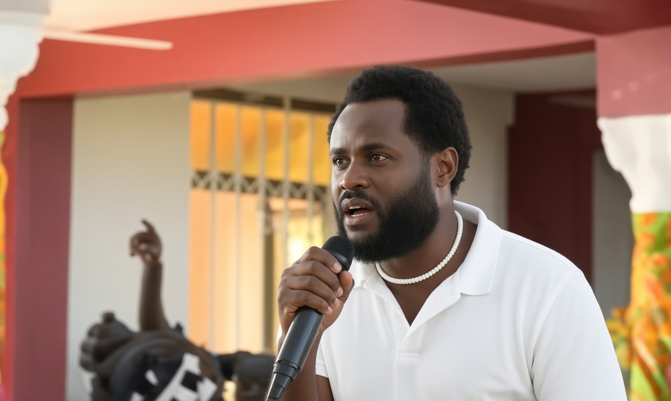 Mahama’s Handshake Sparks Joy As Ahafo Resident Breaks Into Cristiano Ronaldo’s ‘Siuuu’ Celebration