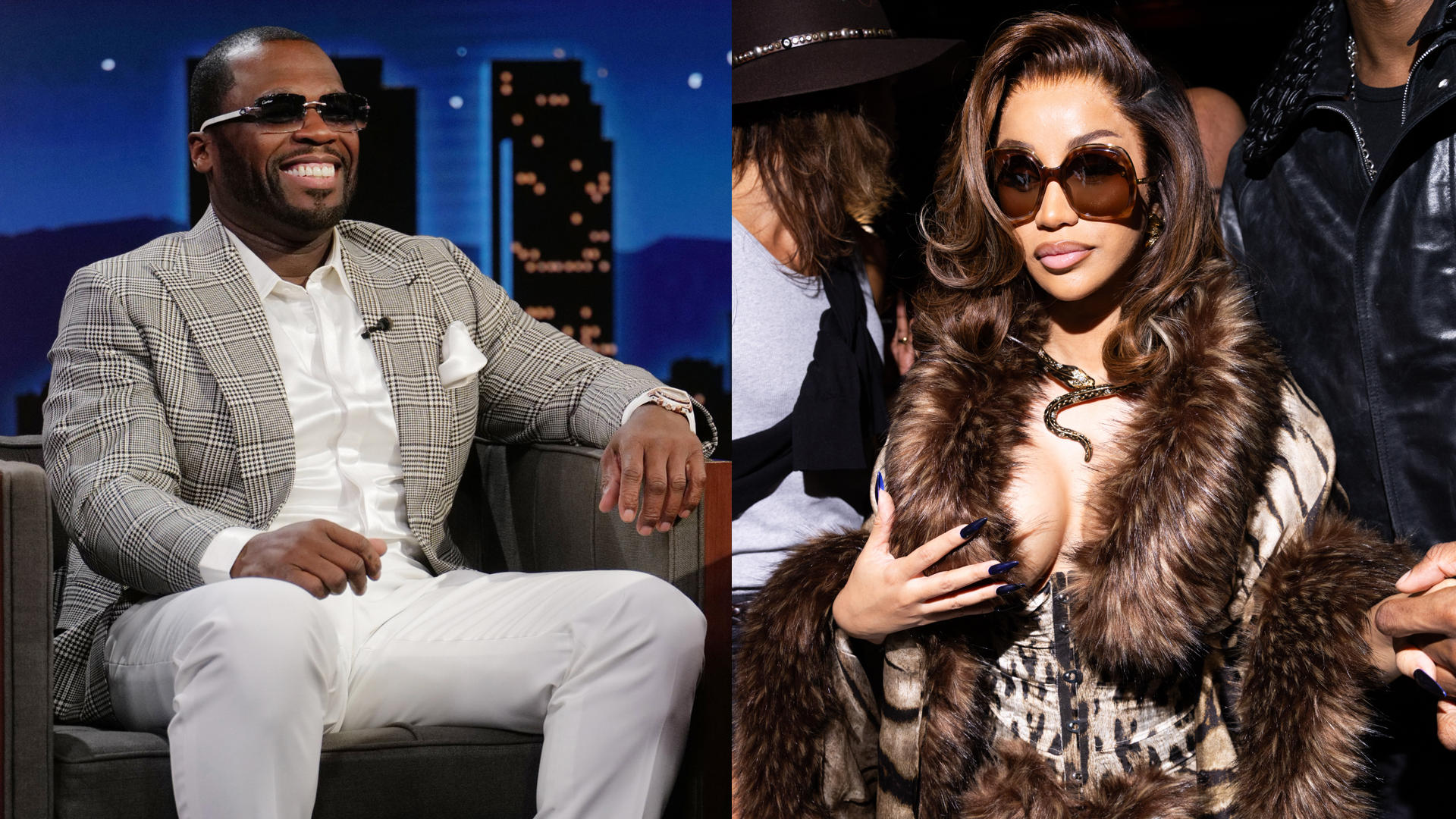 50 Cent Calls Cardi B a ‘Hit,’ Says She Escaped the ‘Dead Hip-Hop Section’