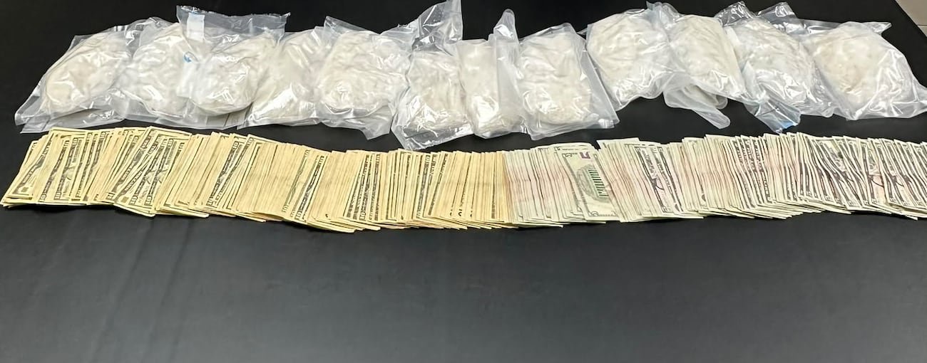 Broxton traffic stop leads to seizure of 13 pounds of suspected methamphetamine
