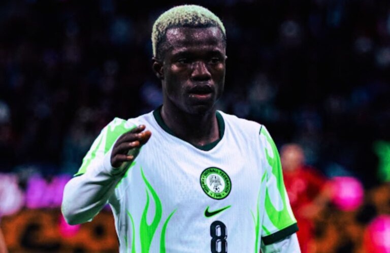‘I worst pass Boniface ooo’ – Super Eagles flop against Russia warns Nigerians