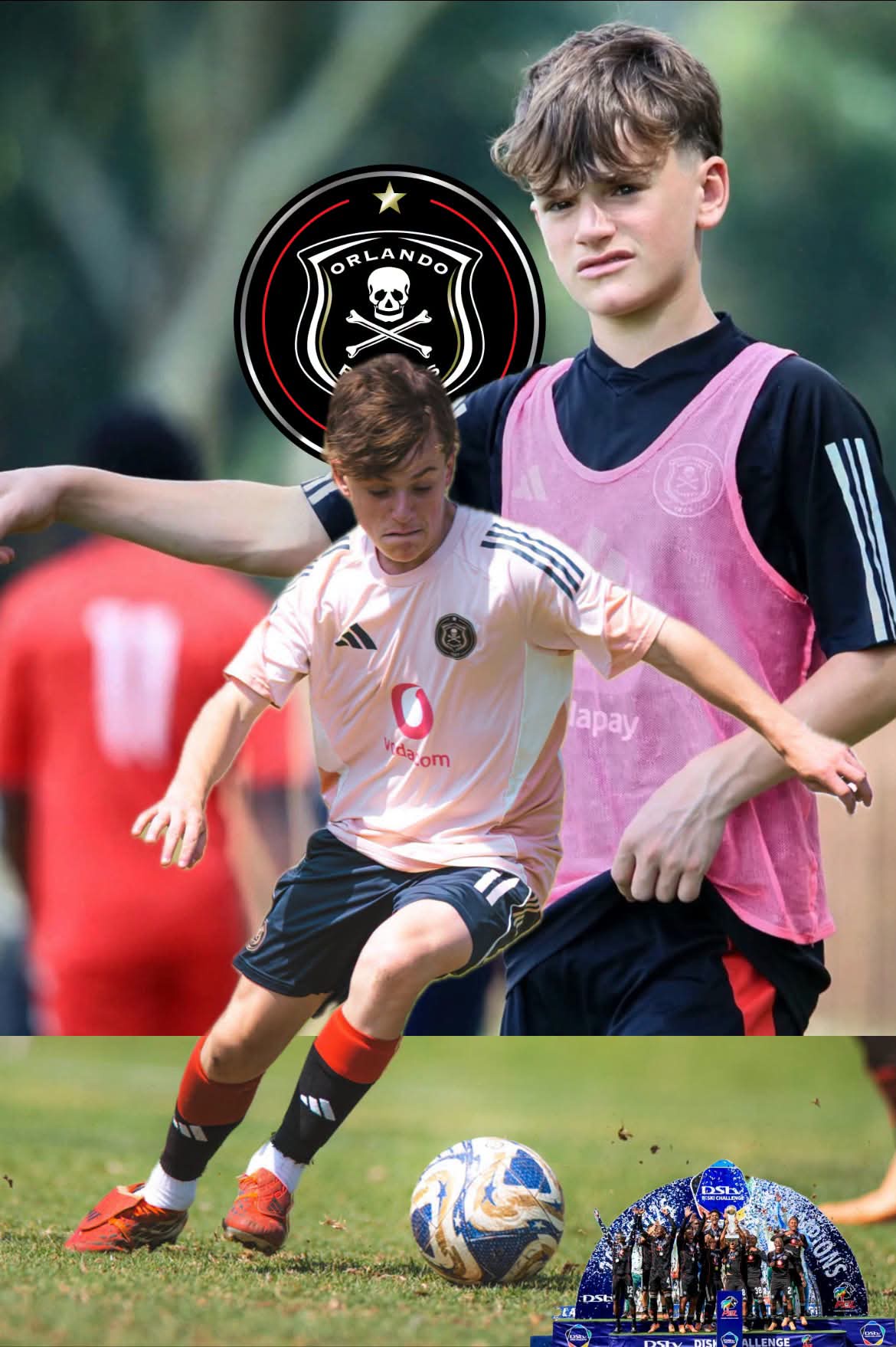 Orlando Pirates Set to Promote 14-Year-Old Talent Jacob “Messi” Serman