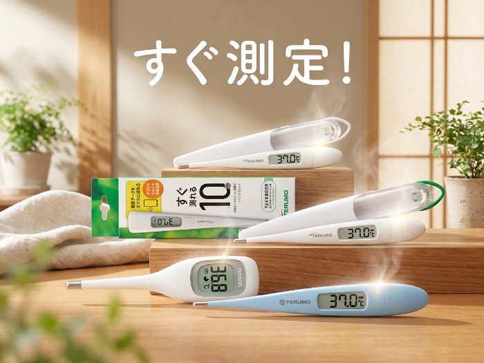 快適で迅速！最新体温計で健康管理をスマートに