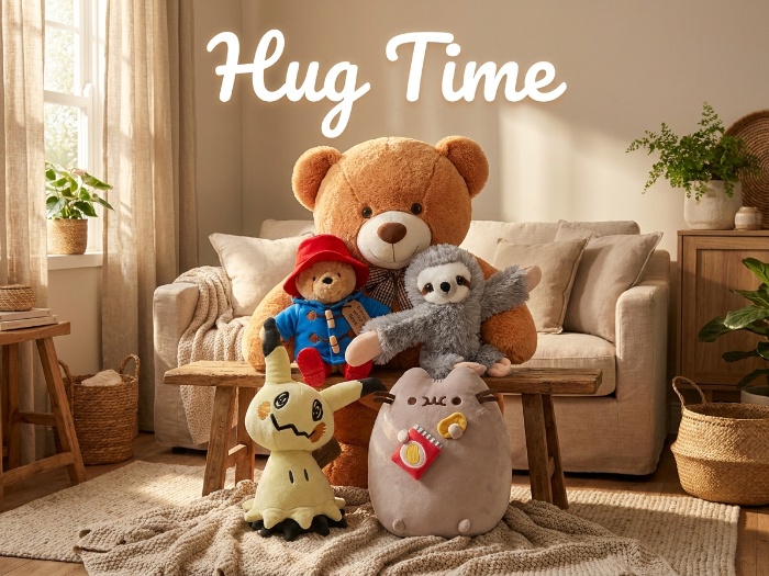 5 Hug-Worthy Stuffed Friends for Every Kind of Cuddler
