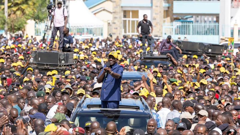 Ruto to to Land in Ukambani With Bag of Development Goodies