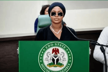 Natasha Osawaru Drops Idibia Surname During Edo Assembly Plenary