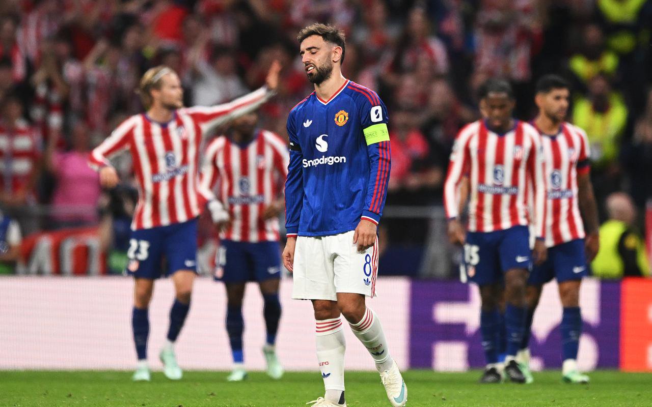 Atletico Madrid 2-0 Man Utd: Leny Yoro sent off in Champions League as Michael Carrick’s side extend winless run to five games