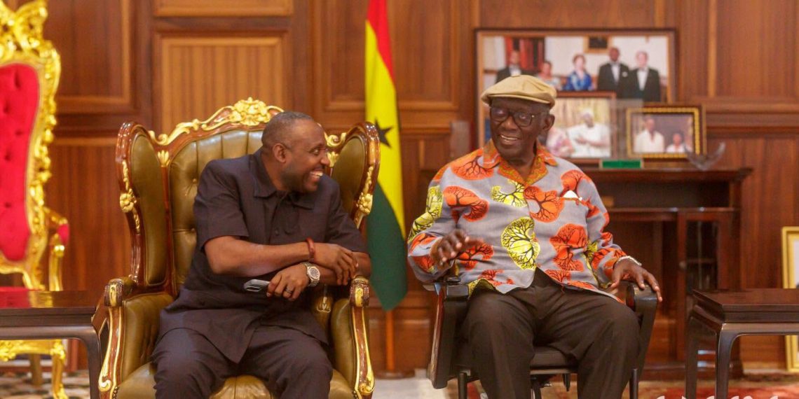 NPP’s new national executives pay courtesy call on Kufuor