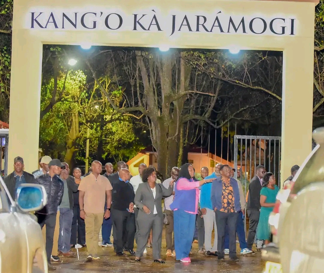Night Situation as Orengo, Ida Odinga Spend Time at Kan’go Ka Jaramogi Ahead of Ruto’s Visit,Details