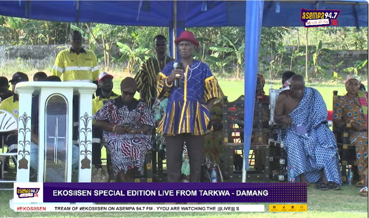 Amoanda chief expresses satisfaction with Ibrahim Mahama’s management of Damang mine