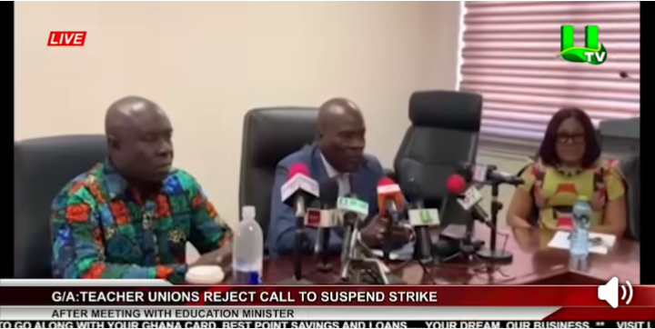 Reactions As Teacher Unions Reject Call to Suspend Strike After Meeting with Education Minister