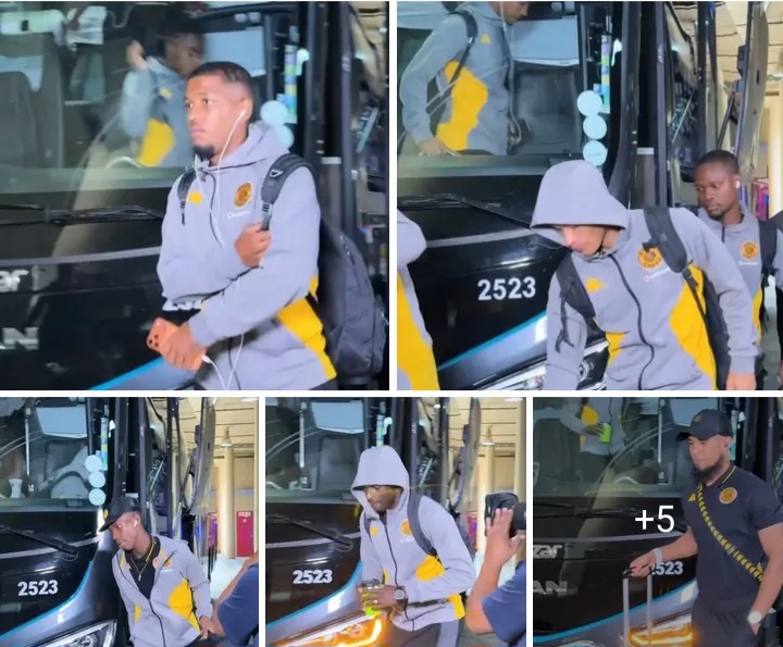 Kaizer Chiefs Arrive at FNB Stadium Ahead of Their Latest Fixture