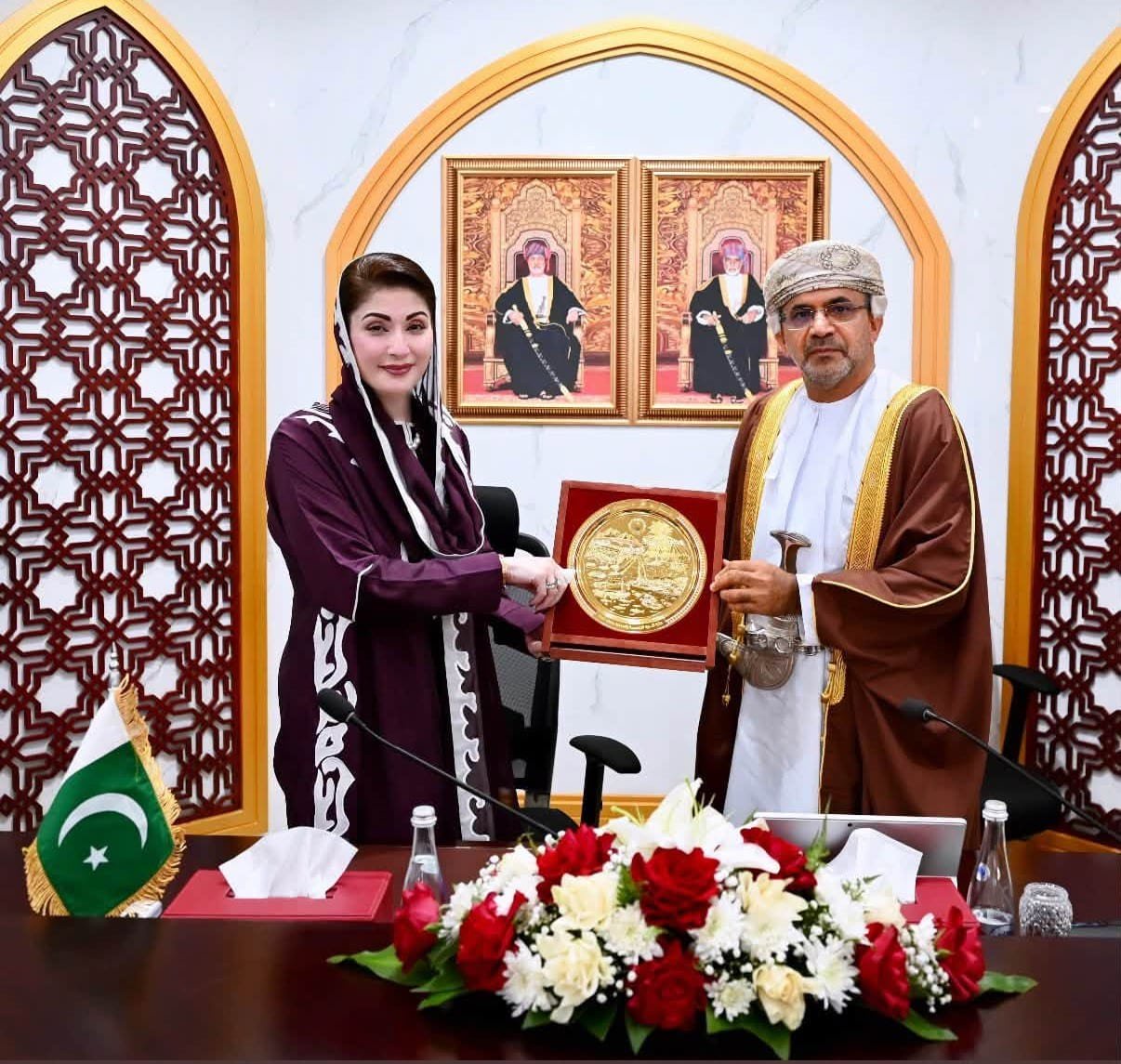 CM Maryam offers Oman Punjab meat exports, skilled-worker access in Muscat