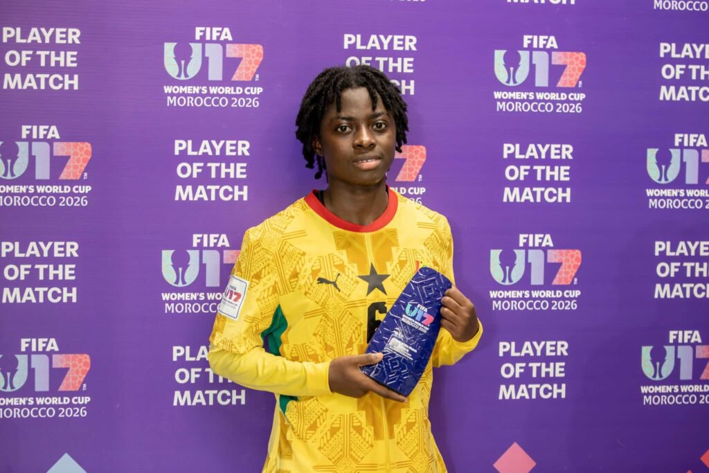 U-17 WWC: Ghana’s Jessica Appiah named Player of the Match against Brazil