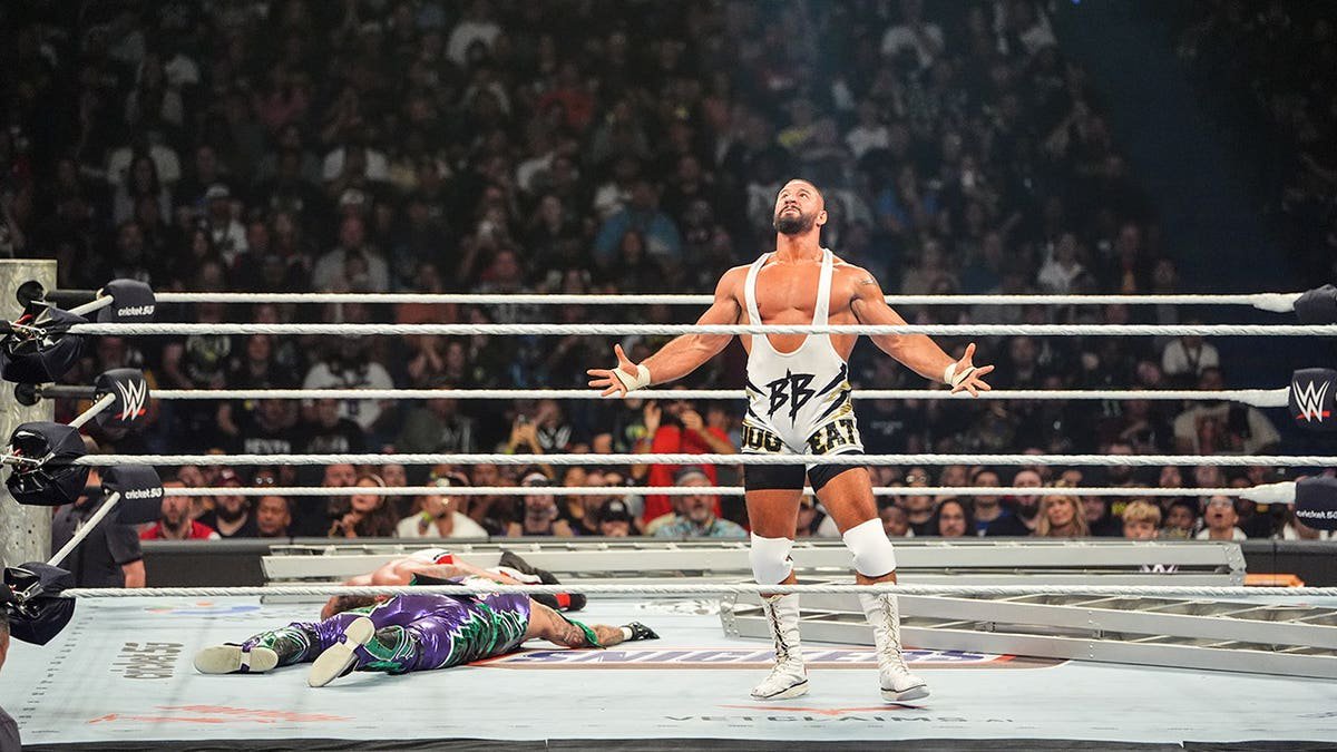 WWE’s Bron Breakker sends Je’Von Evans crashing through ambulance roof, Penta wins Money in the Bank match
