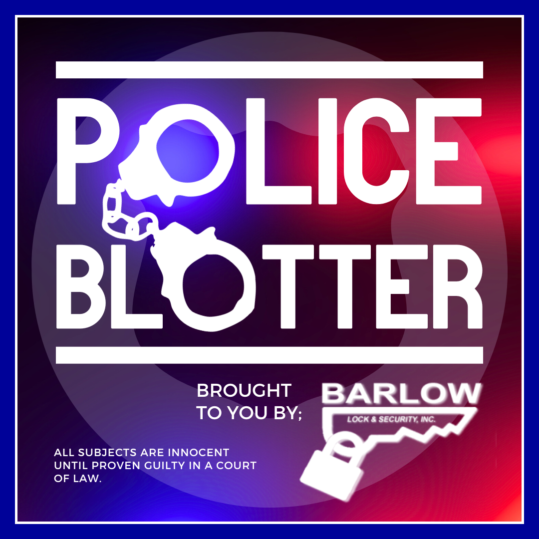 Tuesday Police Blotter
