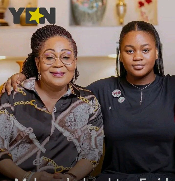 Pictures of the Daughters of Zanetor Agyeman-Rawlings, Jane Naana Opoku-Agyemang and Lordina Mahama
