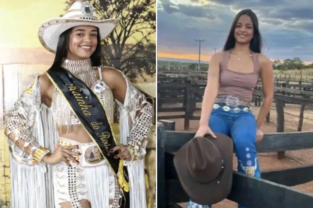 Beauty queen, 22, dies after being struck by lightning while combing niece’s hair during family lunch in garden