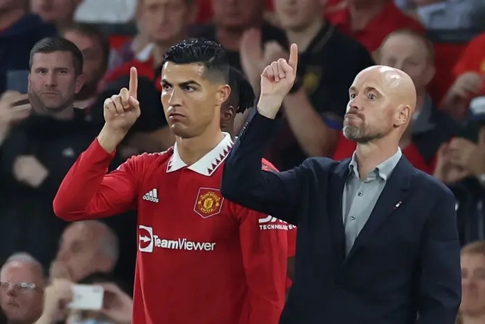 Cristiano Ronaldo let Manchester United down says Ten Hag
