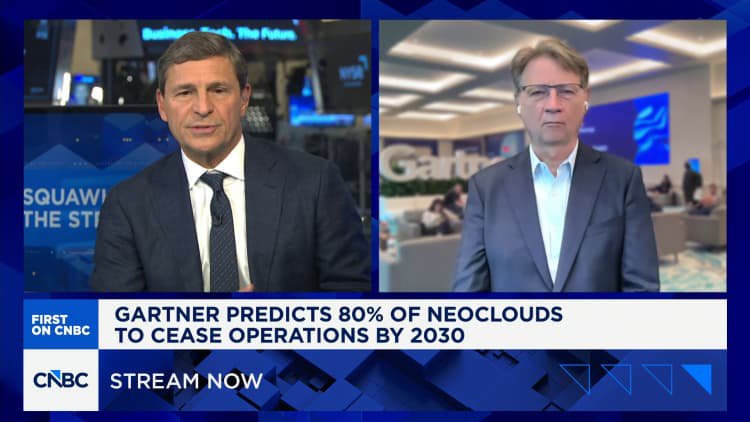 Gartner analyst behind tech rout: AI returns are not yet large enough to justify neocloud build-out