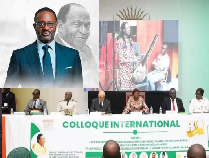Yamoussoukro-colloque international sur les 80 ans du RDA :  Tidjane Thiam donne des précisions sur l’anniversaire de la naissance de Félix Houphouët-Boigny