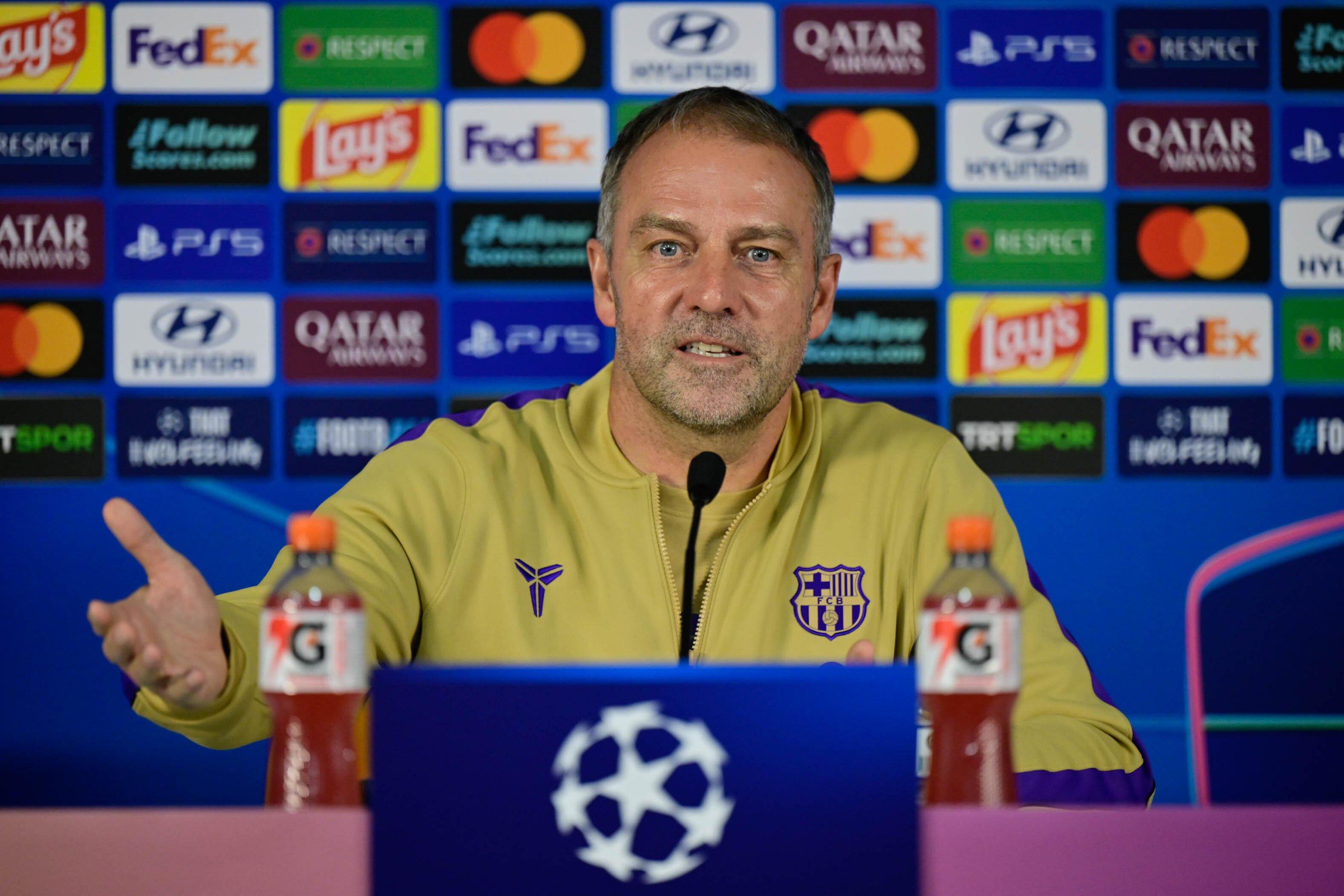 Hansi Flick talks Gabriel Jesus, Vinicius Jr and Galatasaray ahead of Champions League tie