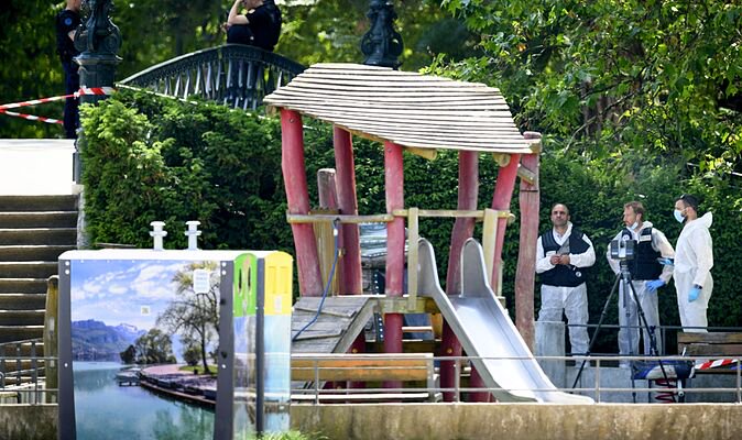 Horror as British girl, 3, stabbed at playground in savage attack in holiday hotspot