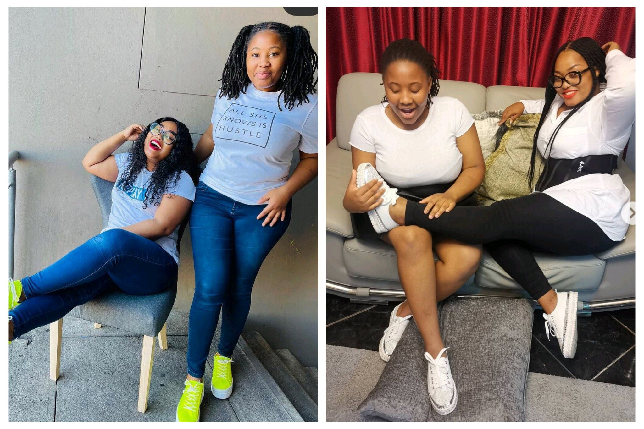 All The Times Thobile Mseleku And Her Lookalike Daughter Served Us Mother And Daughter Goals