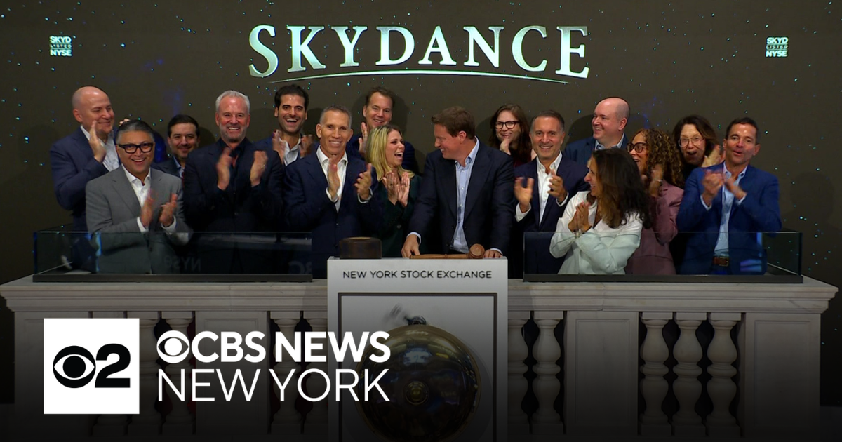 Skydance makes debut at New York Stock Exchange