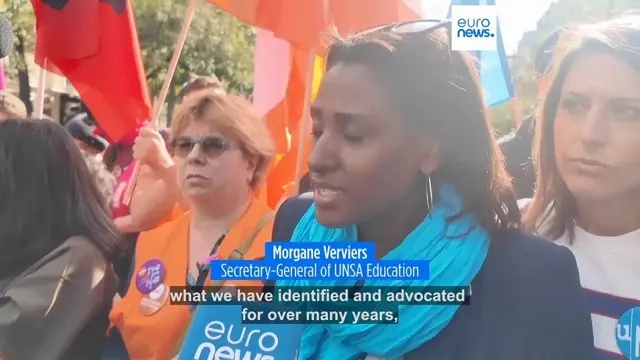 Greta Thunberg joins French teens protesting over run-down schools: ‘Whole world watching with awe’