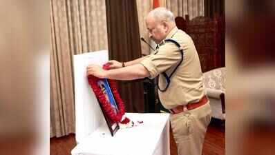 Police pay tributes to former DGP