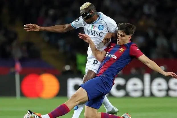 ‘Osimhen has changed’ — What Barcelona’s Cubarsi said about Super Eagles star