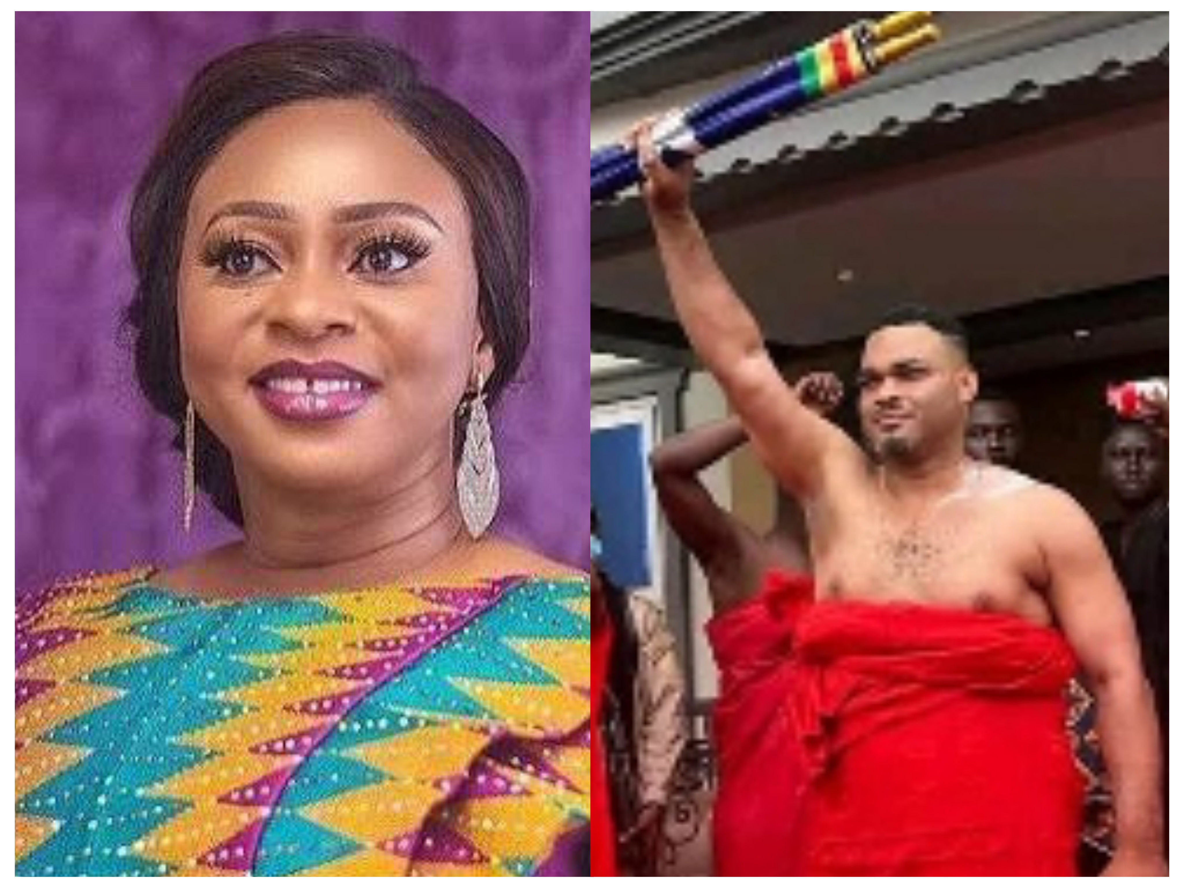 Adwoa Safo Makes U-Turn, Finally Recognises Brother as Kantanka Family Leader