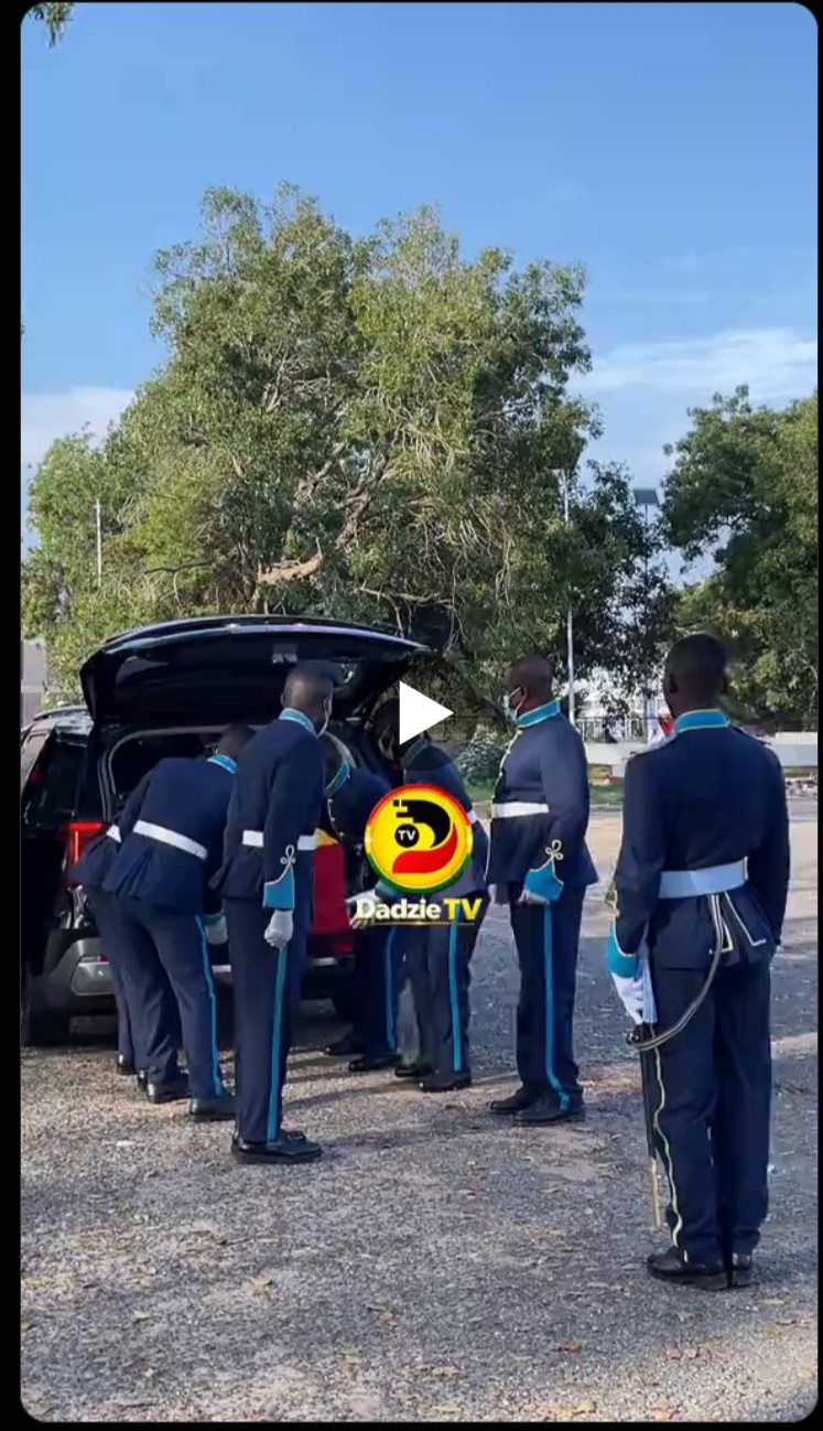 State House in Tears: Grace Nortey’s Mortal Remains Arrive as Mourners Gather for Emotional Farewell
