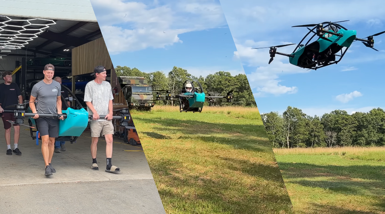 YouTubers Bought a Giant “Flying Car” From Temu, And It Actually Flew—Until It Didn’t
