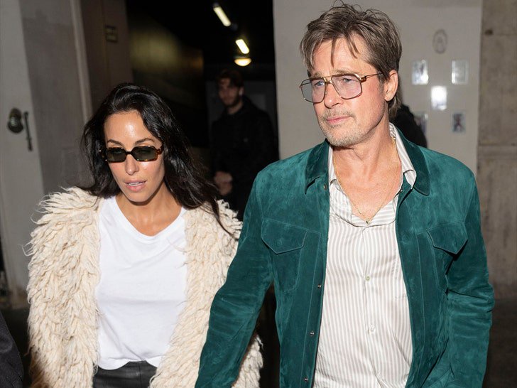 Brad Pitt and Ines de Ramon Rock Wild Outfits For Date Night In Paris