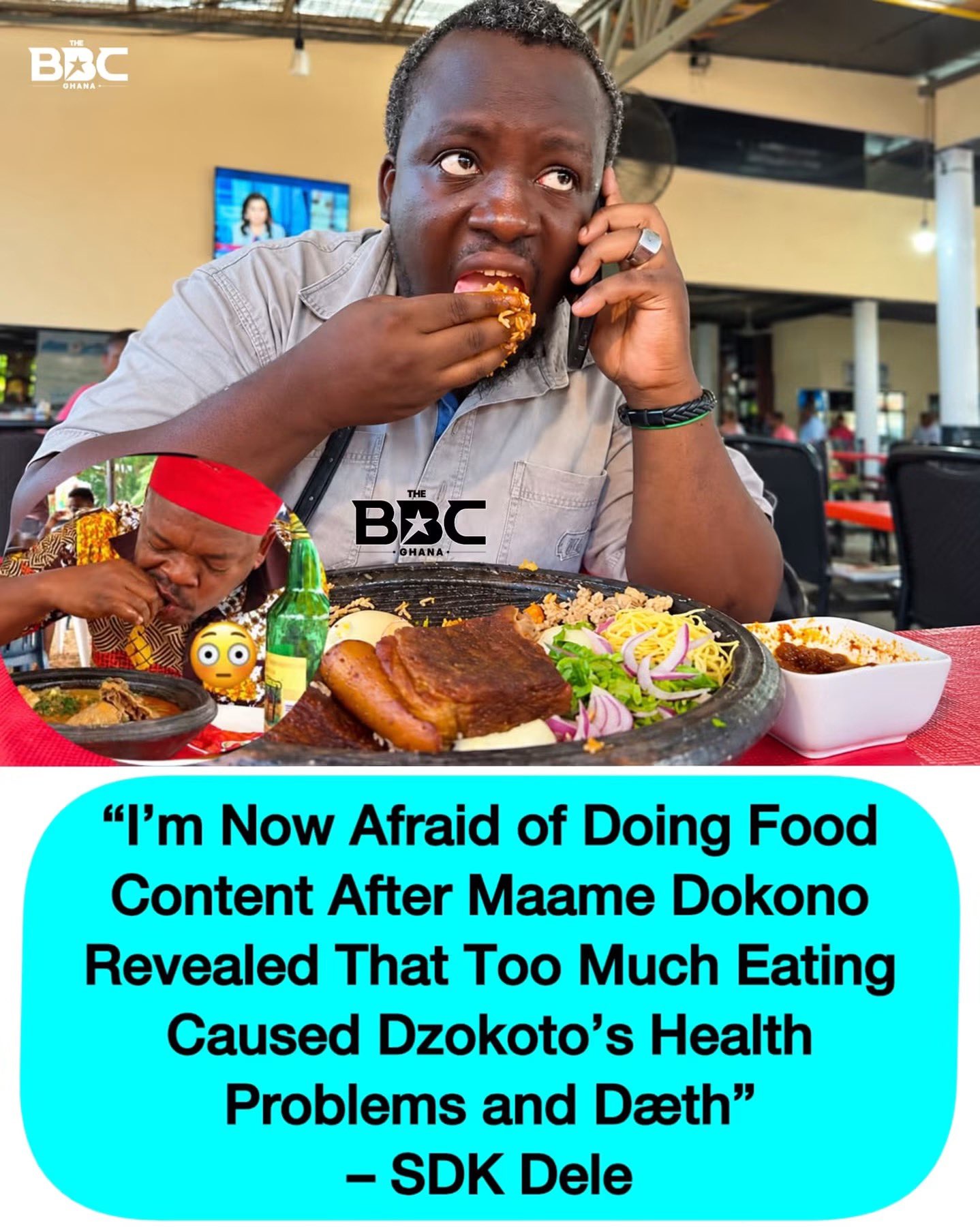 SDK Dele Fears for His Health After Kwame Dzokoto’s Death and Maame Dokono’s Revelation