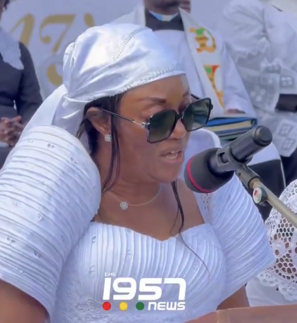 Grace Nortey’s Children Share Emotional Tribute At State-Assisted Funeral