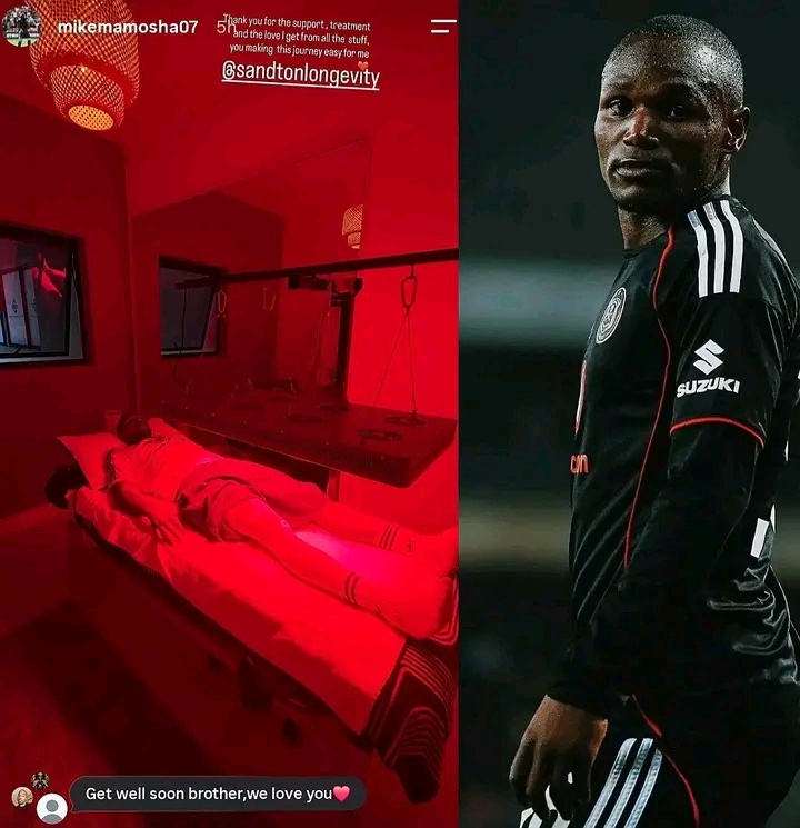 Kamogelo Sebelebele Shares Rehabilitation Picture After MTN8 Final Injury
