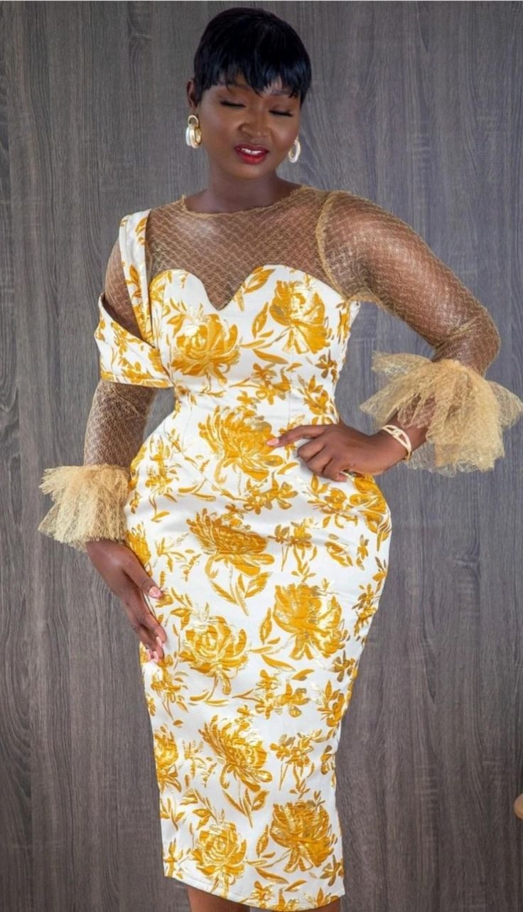 Bold And Beautiful: The Timeless Appeal of Ankara Straight Dresses for Women