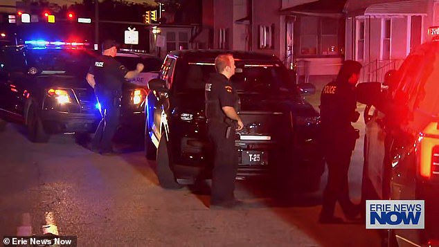 Erie gunman killed eight including pregnant woman and two children after barricading himself inside home in SWAT standoff as police say rampage is ‘most heartbreaking scene they’ve ever encountered’