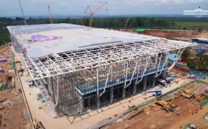 Ruto Unveils Stunning Progress of KSh42 Billion Bomas Project as New Convention Centre Takes Shape