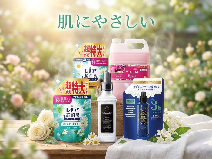 おすすめ！魅力的な柔軟剤で洗濯の楽しさアップ