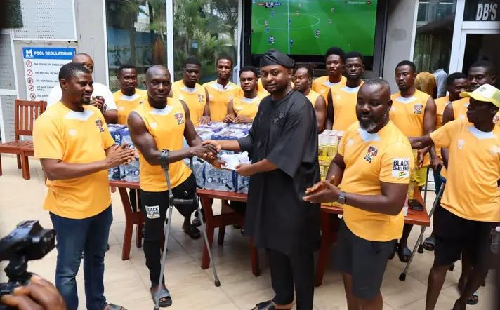 Old Tafo MP Vincent Ekow Assafuah Donates GH¢10,000 To Black Challenge Ahead Of Mexico World Cup