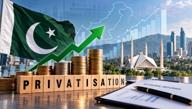 Pakistan Growth Above 4%, $1 Billion Privatisation Plan