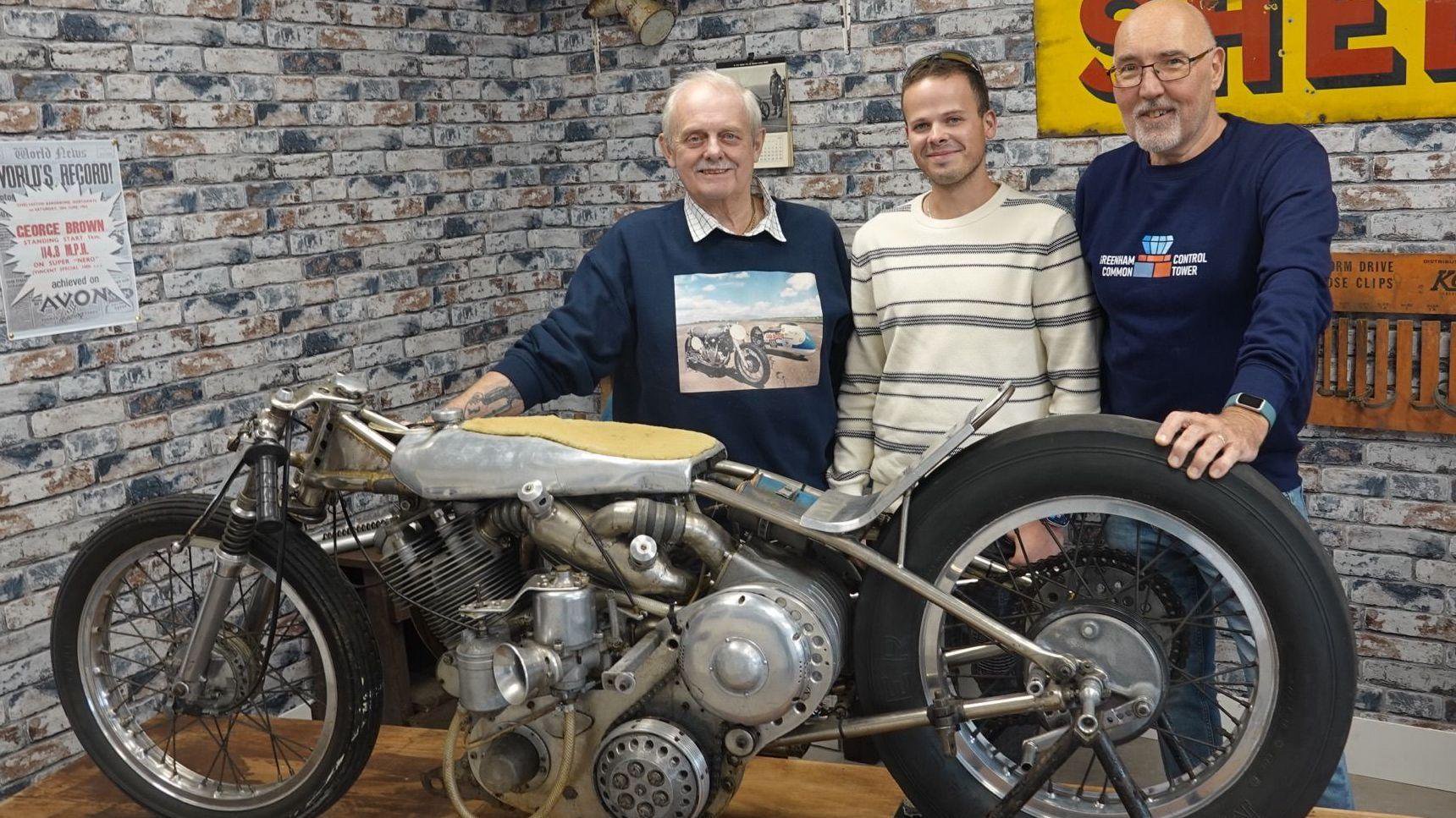 Record-smashing motorcycle ‘the star’ of exhibition