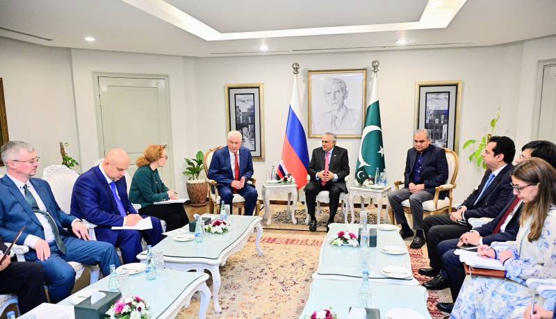 DPM Dar expresses satisfaction at positive momentum in Pakistan–Russia relations
