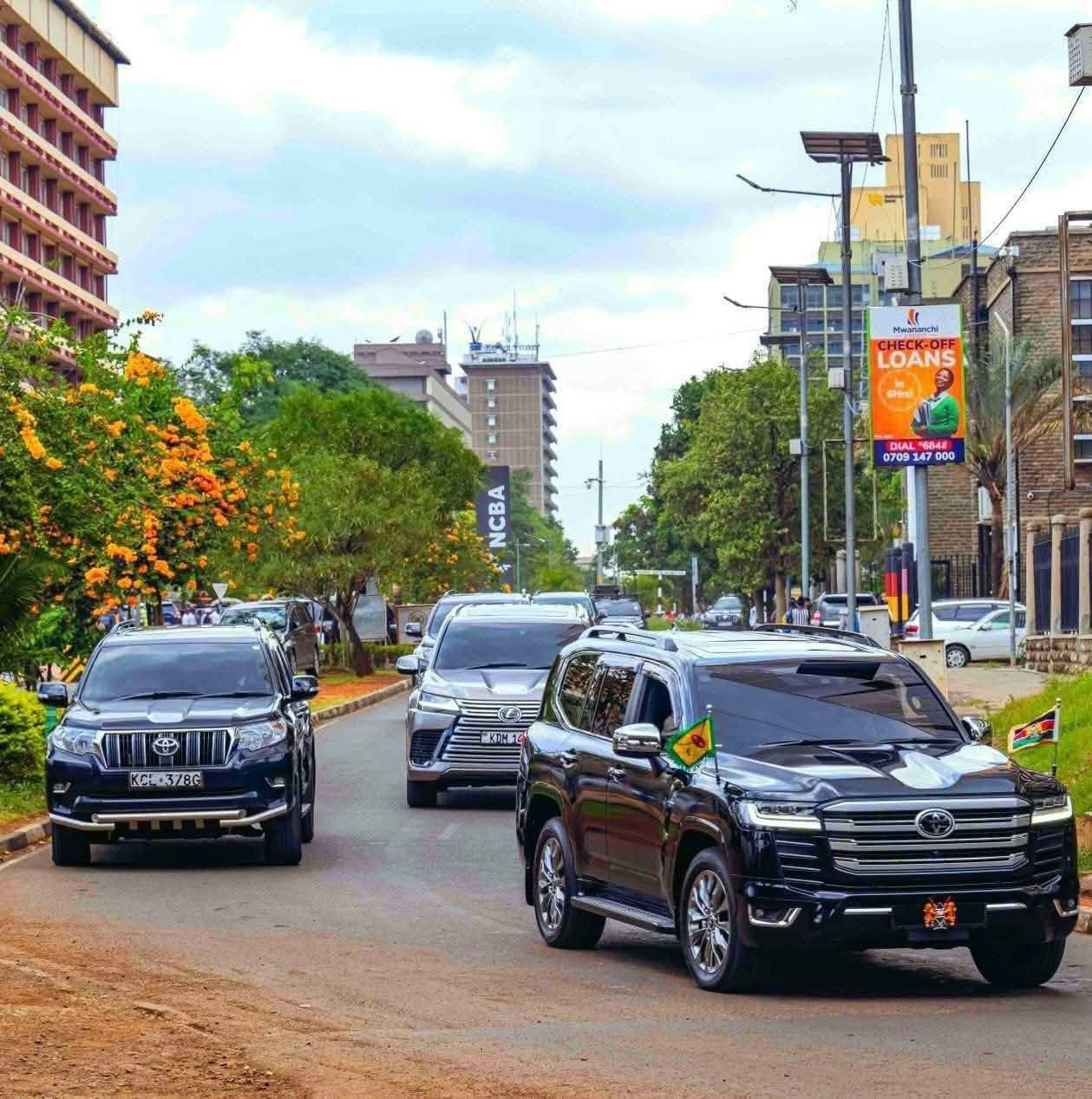 Situation as Convoy Carrying Late Raila’s Wife Ida Arrives at Opposition Leader Karua’s Home,Details